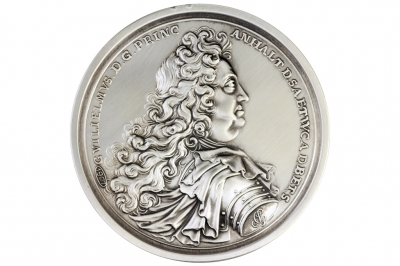 Prinz Wilhelm 50 mm Silber - Bergbau-Medaille