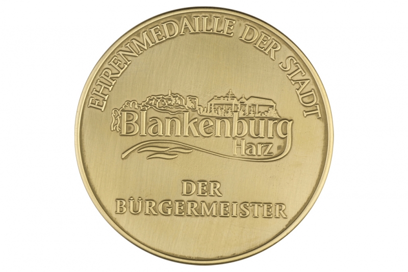 Ehrenmedaille Blankenburg